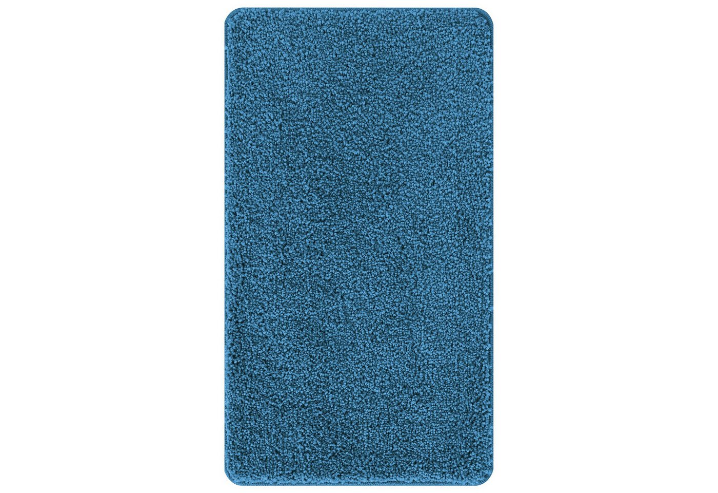 vidaXL Badematte Badematte Rechteckig Blau 70x120 cm Polypropylen Rutschfest, Höhe 0 mm, Polyestergewebe von vidaXL