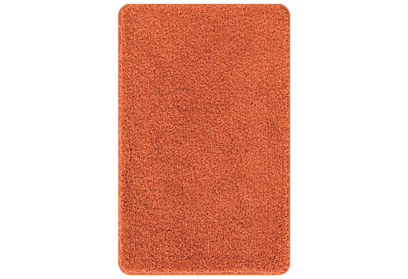 vidaXL Badematte Badematte Rechteckig Orange 50x80 cm Polypropylen Rutschfest, Höhe 0 mm, Baumwolle von vidaXL