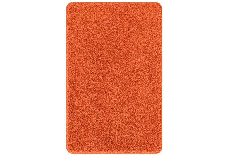 vidaXL Badematte Badematte Rechteckig Orange 60x90 cm Polyester Rutschfest, Höhe 0 mm, Polyester von vidaXL