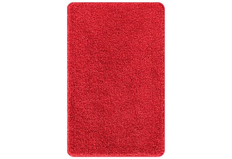 vidaXL Badematte Badematte Rechteckig Rot 60x90 cm Polypropylen Rutschfest, Höhe 0 mm, Polyester vidaXL Badematte Badematte Rechteckig Rot 60x90 cm Polypropylen Rutschfest, Höhe 0 mm, Polyester von vidaXL