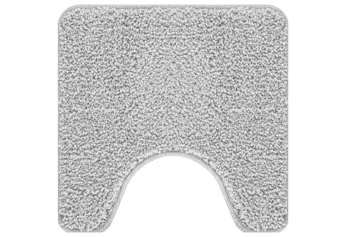 vidaXL Badematte Badematte U-Form Grau 50x50 cm Polypropylen Rutschfest, Höhe 0 mm, Polyester vidaXL Badematte Badematte U-Form Grau 50x50 cm Polypropylen Rutschfest, Höhe 0 mm, Polyester von vidaXL