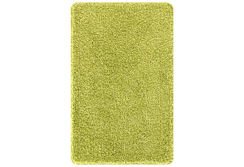 vidaXL Badematte Badmatte Rechteckig Grün 60x90 cm Polypropylen Rutschfest, Höhe 0 mm, Polyester von vidaXL