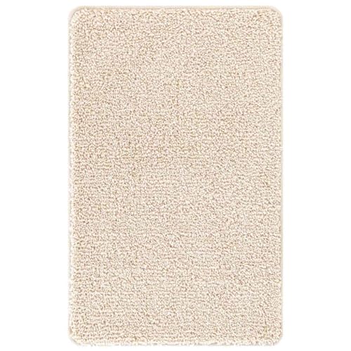 vidaXL Baumwoll-Badematte Creme Rechteckig rutschfest Weich und Langlebig Nur Innen 50 x 80 cm Stylisches modernes Maschinenwaschbares Badezimmeraccessoire Teppiche Zubehör für Plüschqualität vidaXL Baumwoll-Badematte Creme Rechteckig rutschfest Weich und Langlebig Nur Innen 50 x 80 cm Stylisches modernes Maschinenwaschbares Badezimmeraccessoire Teppiche Zubehör für Plüschqualität von vidaXL