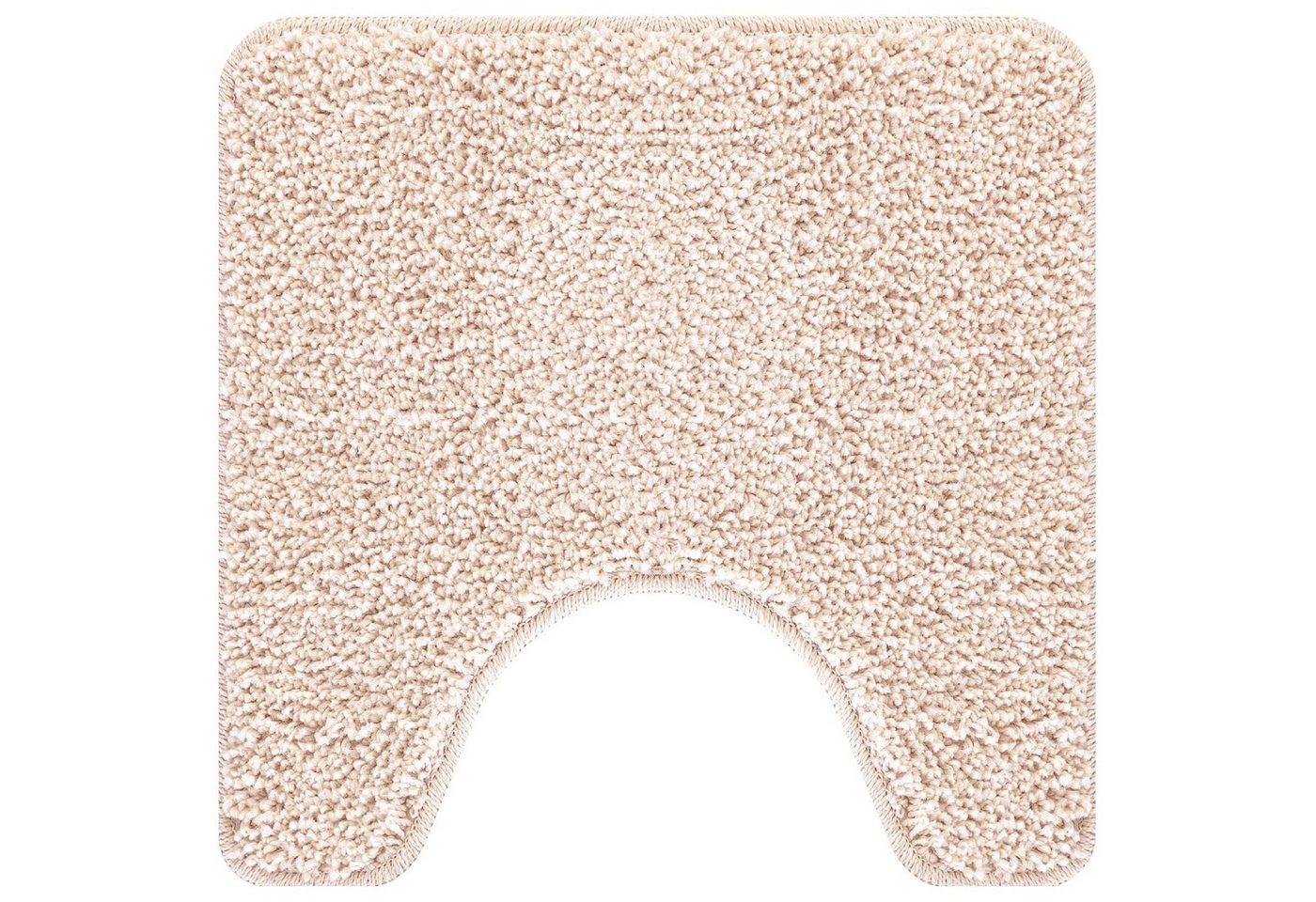 vidaXL Badematte U-förmige Badematte Creme 50x50 cm Polypropylen Rutschfest, Höhe 0 mm, Mikrofaser vidaXL Badematte U-förmige Badematte Creme 50x50 cm Polypropylen Rutschfest, Höhe 0 mm, Mikrofaser von vidaXL
