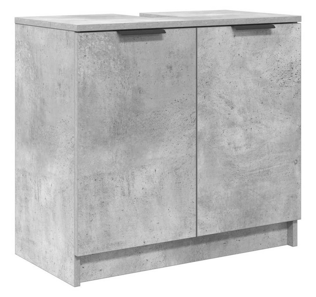 vidaXL Badezimmerspiegelschrank Badezimmer Schrank Beton Grau 64,5 x 33,5 x 59 cm Holzwerkstoff (1-St) von vidaXL