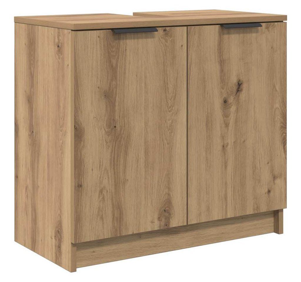 vidaXL Badezimmerspiegelschrank Badezimmer Schrank mit Tür Artisan-Eiche 64,5 x 33,5 x 59 cm (1-St) von vidaXL