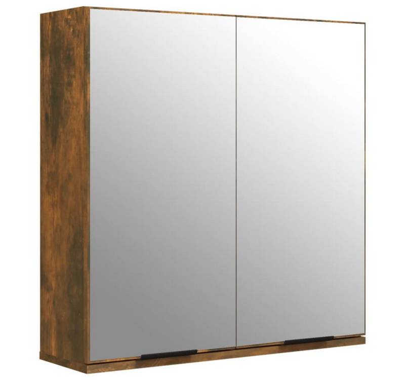 vidaXL Badezimmerspiegelschrank Bad-Spiegelschrank Räuchereiche 64x20x67 cm von vidaXL