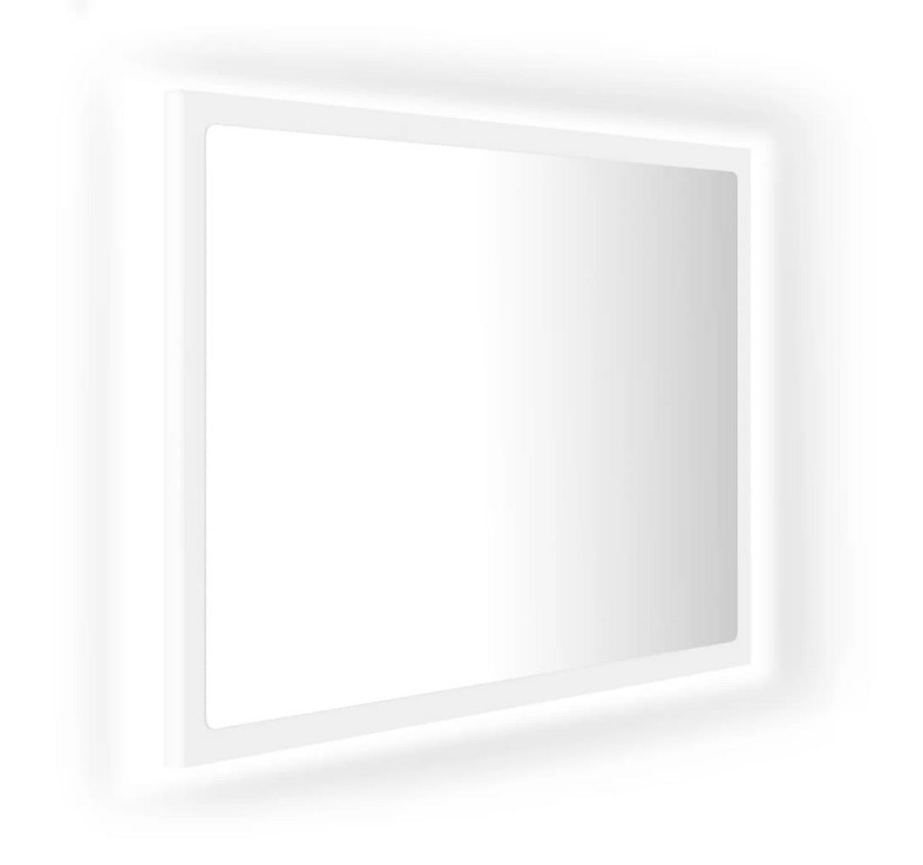 vidaXL Badspiegel LED-Badspiegel Weiß 60x8,5x37 cm Acryl (1-St) von vidaXL