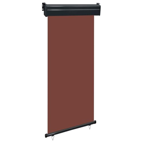vidaXL Balkon Seitenmarkise Senkrechtmarkise Sonnenschutz Sichtschutz Windschutz Markise Außenrollo Balkonrollo Beschattung 105x250cm Braun vidaXL Balkon Seitenmarkise Senkrechtmarkise Sonnenschutz Sichtschutz Windschutz Markise Außenrollo Balkonrollo Beschattung 105x250cm Braun von vidaXL