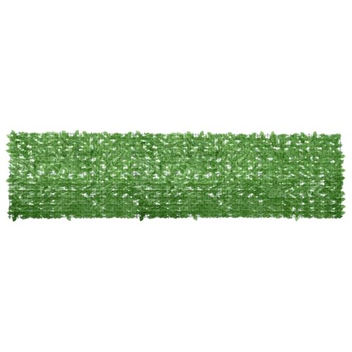 vidaXL Balkon Sichtschutz mit Grünen Blättern Windschutz Balkonverkleidung Balkonbespannung Sichtschutzhecke Terrasse Zaun 400x100cm vidaXL Balkon Sichtschutz mit Grünen Blättern Windschutz Balkonverkleidung Balkonbespannung Sichtschutzhecke Terrasse Zaun 400x100cm von vidaXL