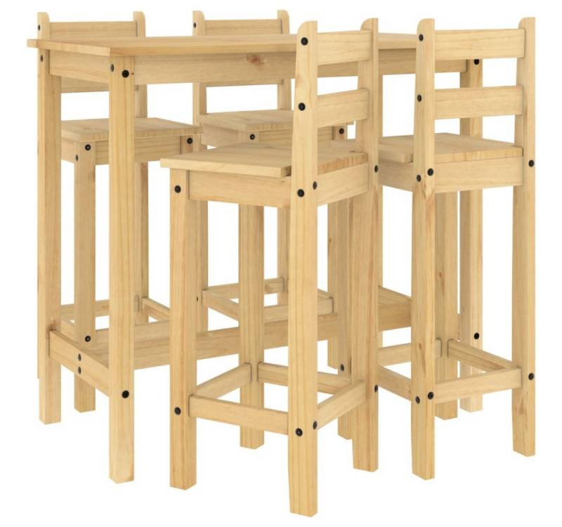 vidaXL Bar-Set, 5-tlg. Gartenbar-Set Massivholz Kiefer vidaXL Bar-Set, 5-tlg. Gartenbar-Set Massivholz Kiefer von vidaXL