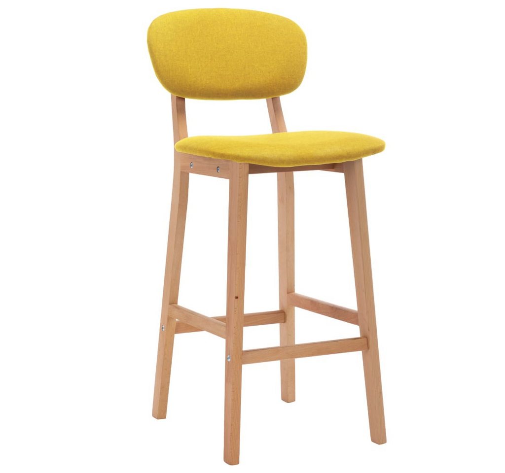 vidaXL Barhocker, Sitzhocker 2 Stk. Senfgelb Stoff vidaXL Barhocker, Sitzhocker 2 Stk. Senfgelb Stoff von vidaXL