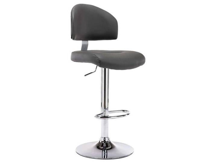 vidaXL Barhocker Barhocker Grau Kunstleder (1 St), grau, Grau von vidaXL