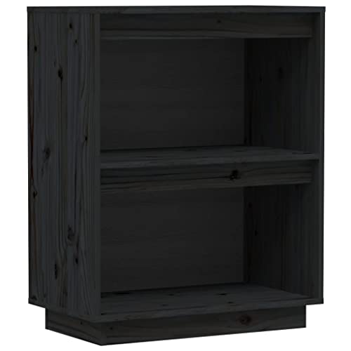 vidaXL Beistellschrank Kommode Sideboard Mehrzweckschrank Anrichte Schrank Flurschrank Standschrank Schwarz 60x34x75cm Massivholz Kiefer vidaXL Beistellschrank Kommode Sideboard Mehrzweckschrank Anrichte Schrank Flurschrank Standschrank Schwarz 60x34x75cm Massivholz Kiefer von vidaXL