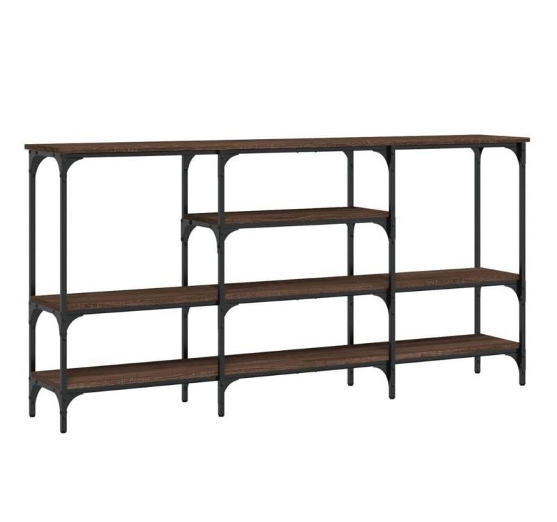 vidaXL Beistelltisch Konsolentisch Braun Eichen-Optik 160x29x80 cm Holzwerkstoff (1-St) von vidaXL