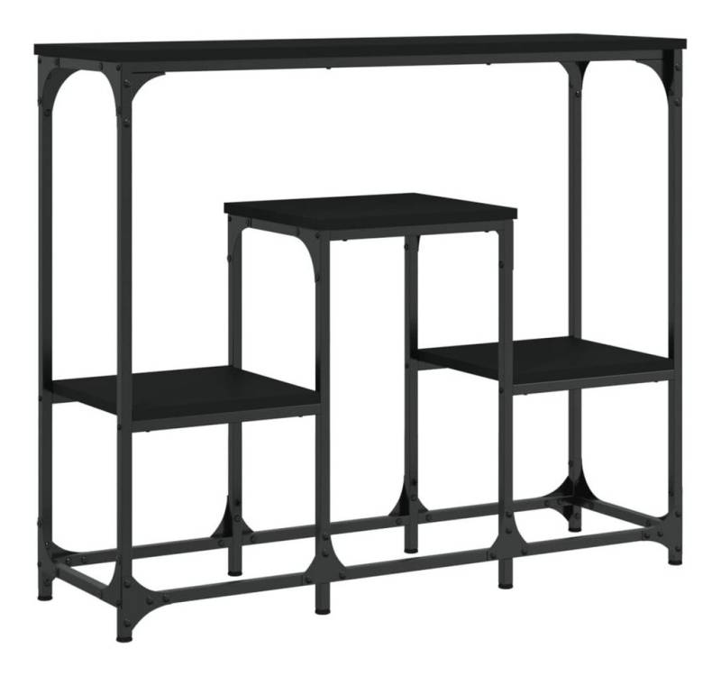 vidaXL Beistelltisch Konsolentisch Schwarz 89,5x28x76 cm Holzwerkstoff (1-St) von vidaXL