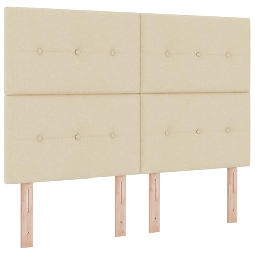 vidaXL Bequeme Taschenfederkernmatratze 140X190 cm Creme Schaum Reißverschlussbezug Mittelharte Unterstützung Ideal für Schlafzimmer und Gästezimmer Möbel Schoner Topper Komfort vidaXL Bequeme Taschenfederkernmatratze 140X190 cm Creme Schaum Reißverschlussbezug Mittelharte Unterstützung Ideal für Schlafzimmer und Gästezimmer Möbel Schoner Topper Komfort von vidaXL