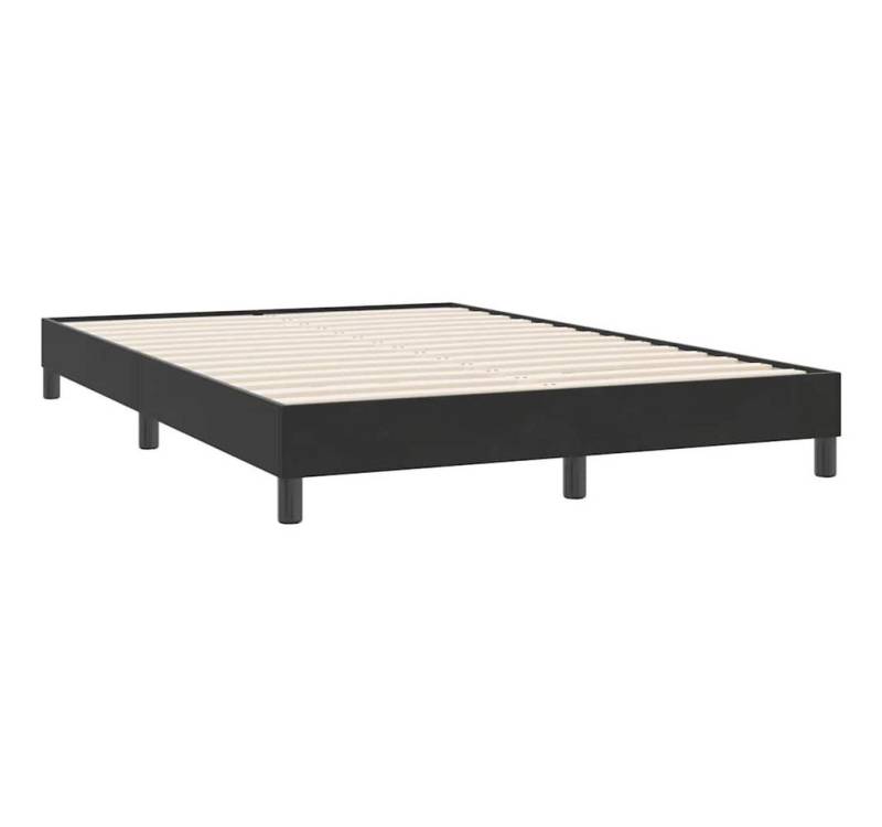 vidaXL Bett Bettgestell ohne Matratze Schwarz 160x220 cm Samt von vidaXL