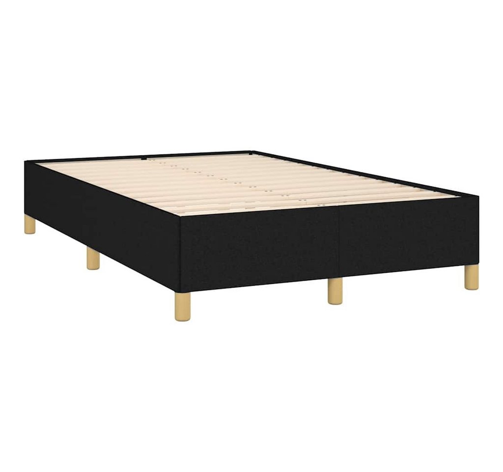 vidaXL Bett Bettgestell ohne Matratze Schwarz 120x190 cm Stoff vidaXL Bett Bettgestell ohne Matratze Schwarz 120x190 cm Stoff von vidaXL
