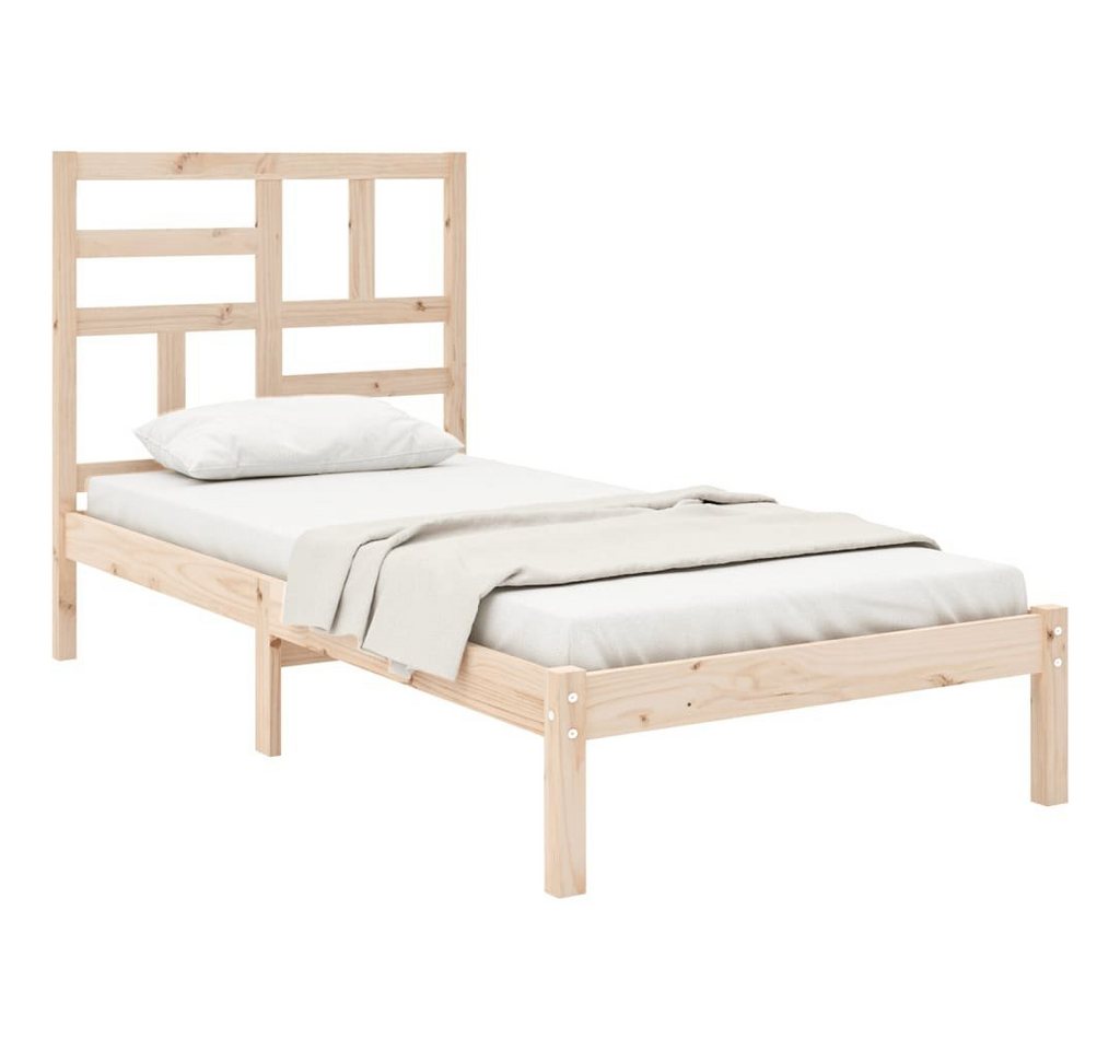 vidaXL Bett Massivholzbett 90x190 cm von vidaXL