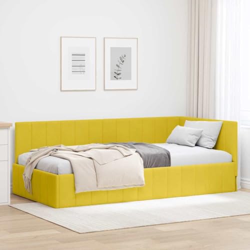 vidaXL Bettgestell für Dein Schlafzimmer im modernen Design aus Eckvelours. Perfekt für gemütliche Nächte und EIN zeitgemäßes Ambiente. Weich im Gefühl, stylisch und minimalistisch. vidaXL Bettgestell für Dein Schlafzimmer im modernen Design aus Eckvelours. Perfekt für gemütliche Nächte und EIN zeitgemäßes Ambiente. Weich im Gefühl, stylisch und minimalistisch. von vidaXL