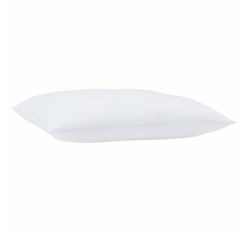 vidaXL Bettwäsche Winter Bettdecke Set mit Kissen 2 pcs Weiß 135 x 200 cm Mikrofaser, 2 teilig von vidaXL