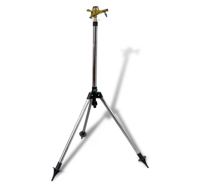 vidaXL Bewässerungssystem, Impuls Sprinkler Gartenbewässerung Zink auf Stativgestell vidaXL Bewässerungssystem, Impuls Sprinkler Gartenbewässerung Zink auf Stativgestell von vidaXL