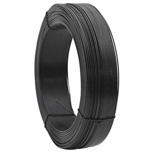 vidaXL Bindedraht Spanndraht Blumendraht Wildzaun Gartenzaun Maschendrahtzaun Zaun Draht Basteldraht 250m 2,3/3,8mm Stahl Anthrazit vidaXL Bindedraht Spanndraht Blumendraht Wildzaun Gartenzaun Maschendrahtzaun Zaun Draht Basteldraht 250m 2,3/3,8mm Stahl Anthrazit von vidaXL