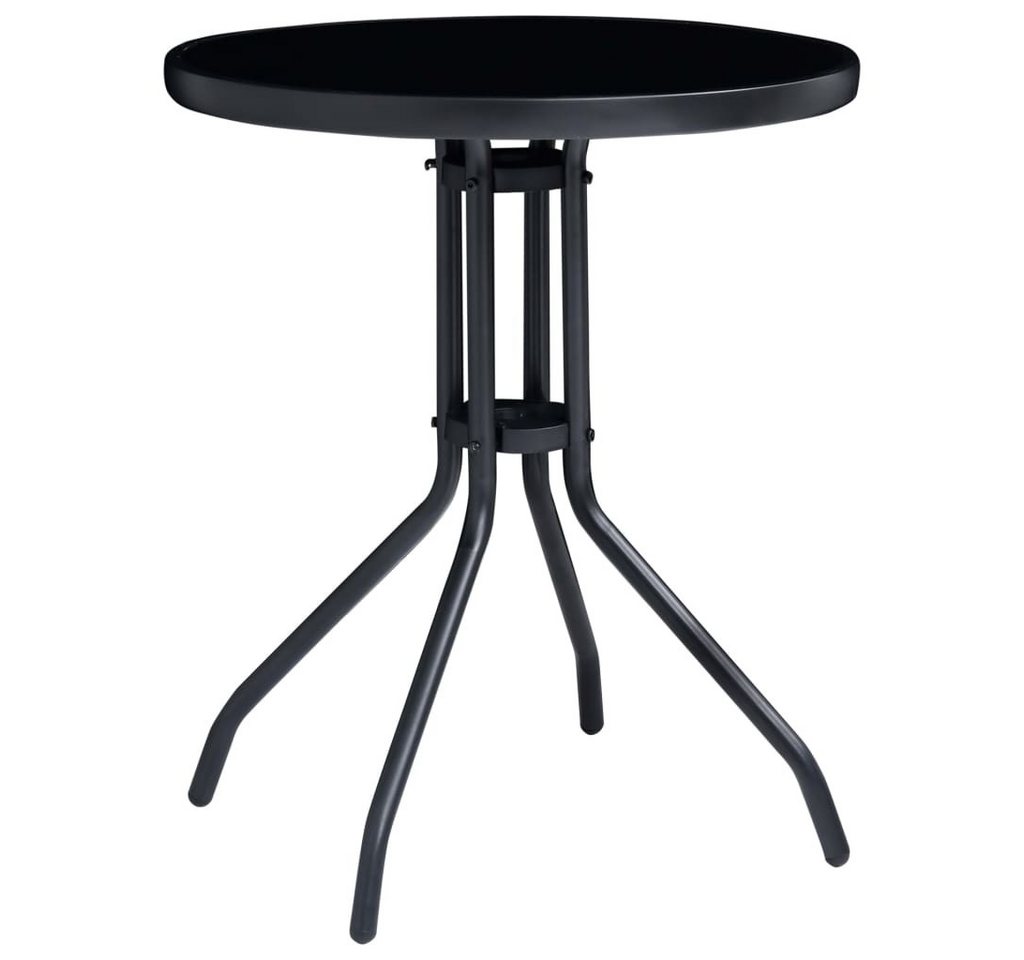 vidaXL Bistrotisch, 3-tlg. Bistro-Set Schwarz und Anthrazit vidaXL Bistrotisch, 3-tlg. Bistro-Set Schwarz und Anthrazit von vidaXL