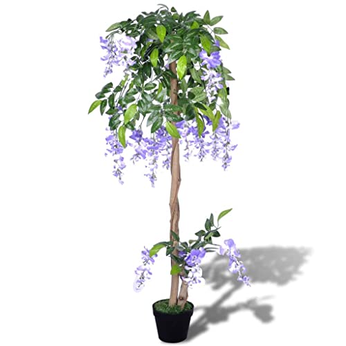 vidaXL Blauregen Baum Kunstpflanze Wisteria Glyzinien Dekopflanze Zimmerpflanze von vidaXL