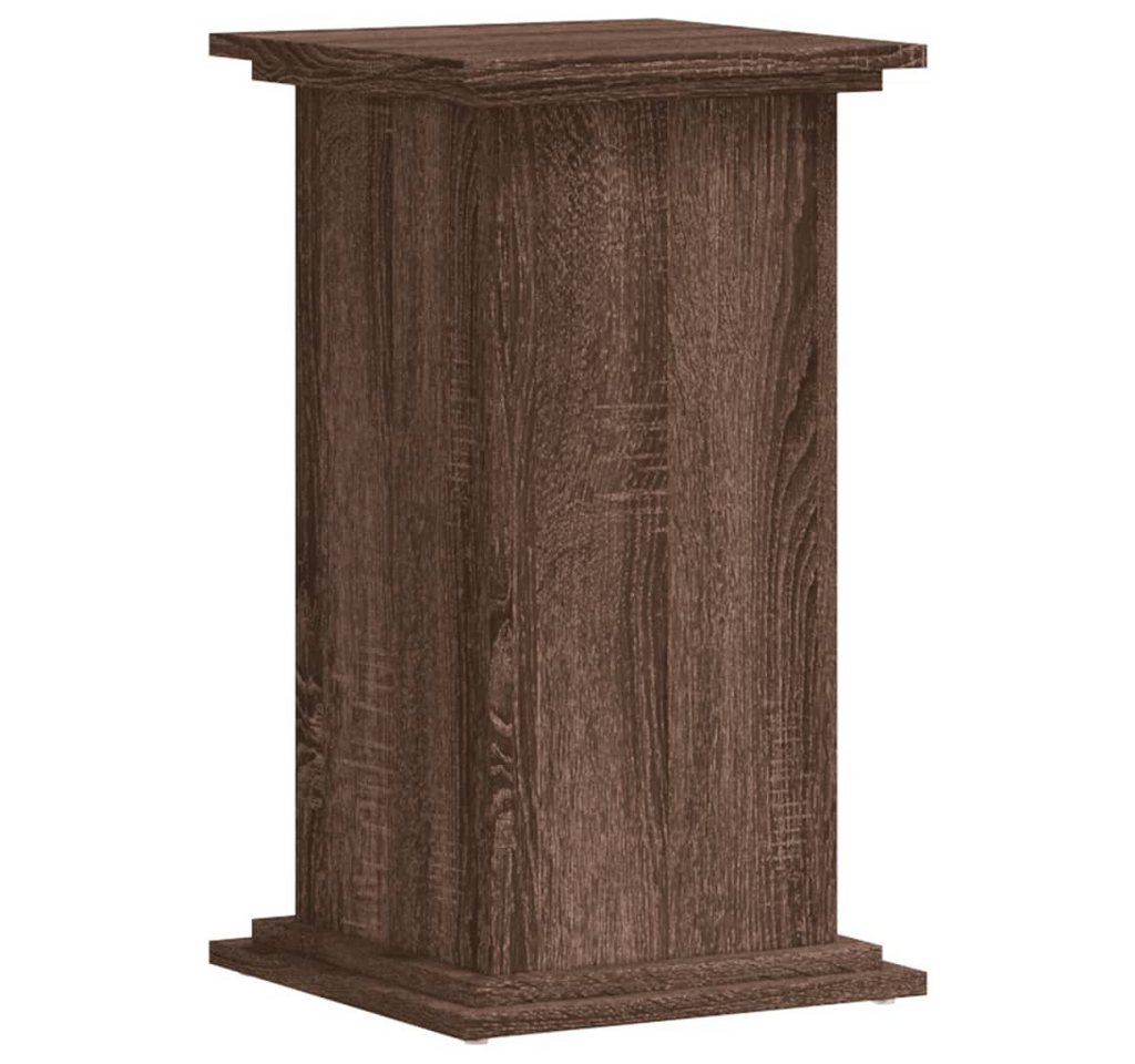 vidaXL Blumenständer Pflanzenständer Braun Eichen-Optik 33x33x60 cm Holzwerkstoff (1 St) von vidaXL