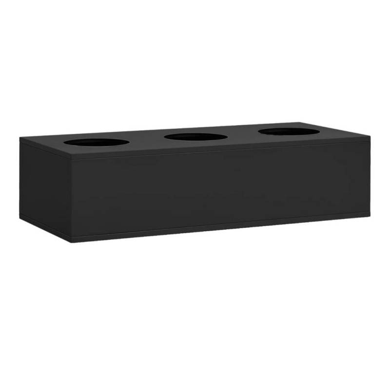 vidaXL Blumentopf Büro-Blumenkasten Anthrazit 90x40x23 cm Stahl (1 St) von vidaXL