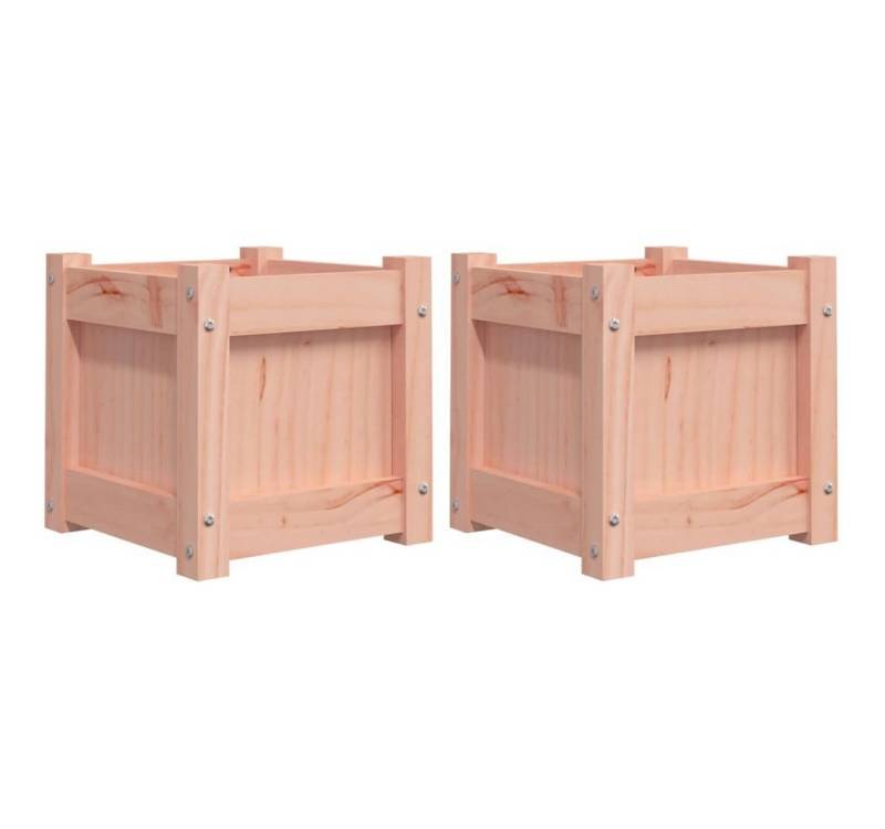 vidaXL Blumentopf Pflanzkübel 2 Stk. Massivholz Douglasie (2 St) von vidaXL