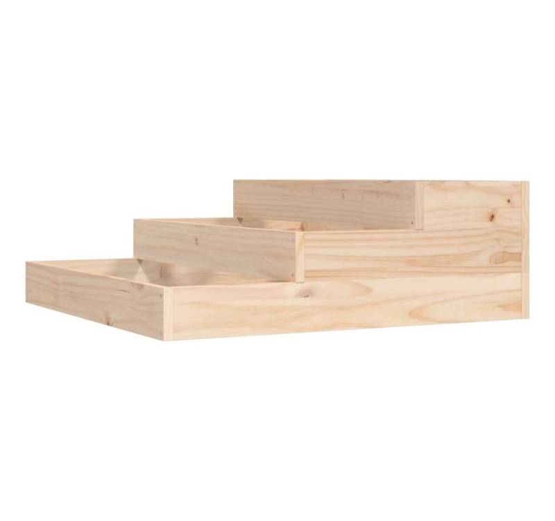 vidaXL Blumentopf Pflanzkübel 78x78x27 cm Massivholz Kiefer (1 St) von vidaXL