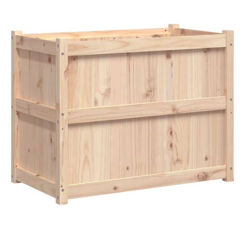 vidaXL Blumentopf Pflanzkübel 90x50x70 cm Massivholz Kiefer (1 St) von vidaXL