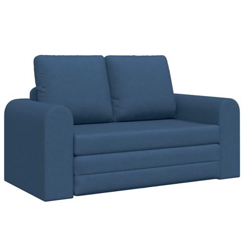 vidaXL Boden-Schlafsofa 2-in-1 Blau 148x71x83 cm Stoff vidaXL Boden-Schlafsofa 2-in-1 Blau 148x71x83 cm Stoff von vidaXL