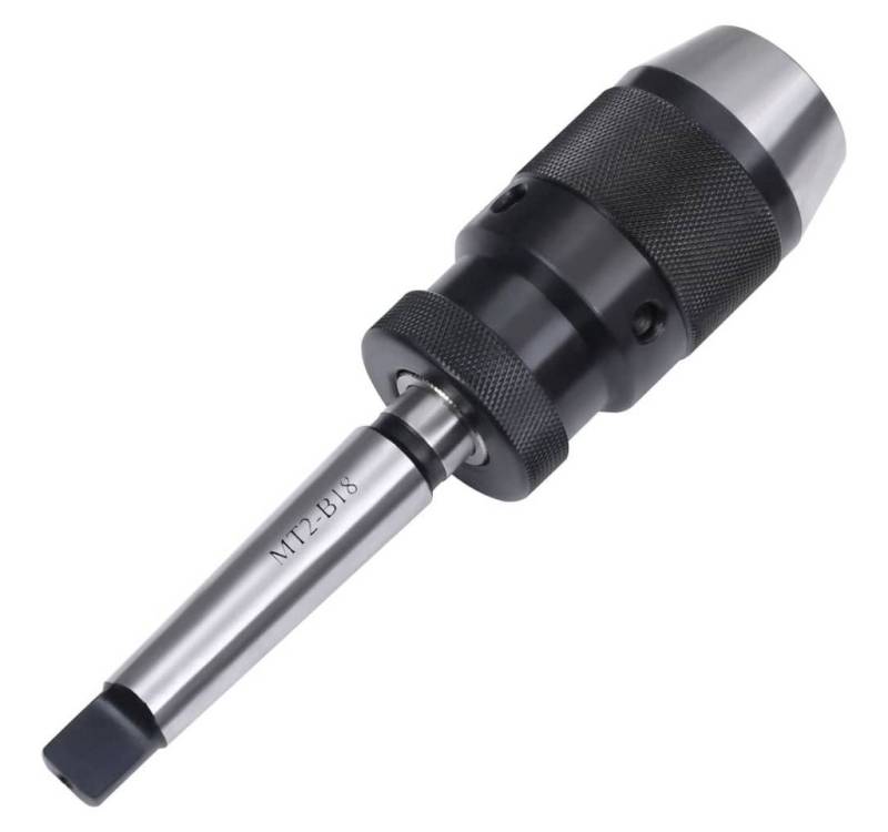 vidaXL Bohrfutter Schnellspannbohrfutter MT2-B18 mit 16 mm Spannbereich von vidaXL