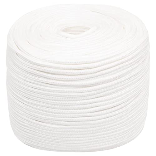 vidaXL Bootsseil Weiß 6 mm 25 m Polypropylen von vidaXL