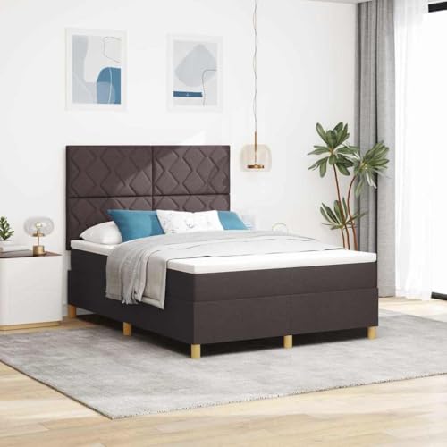vidaXL Boxspring-Bett mit Matratze & LED Lichtgrau 80X200 cm Stoff modernes Design für schicke Schlafzimmer einfache Montage pflegeleicht Schlafzimmermöbel Schutz Topper Schaum vidaXL Boxspring-Bett mit Matratze & LED Lichtgrau 80X200 cm Stoff modernes Design für schicke Schlafzimmer einfache Montage pflegeleicht Schlafzimmermöbel Schutz Topper Schaum von vidaXL