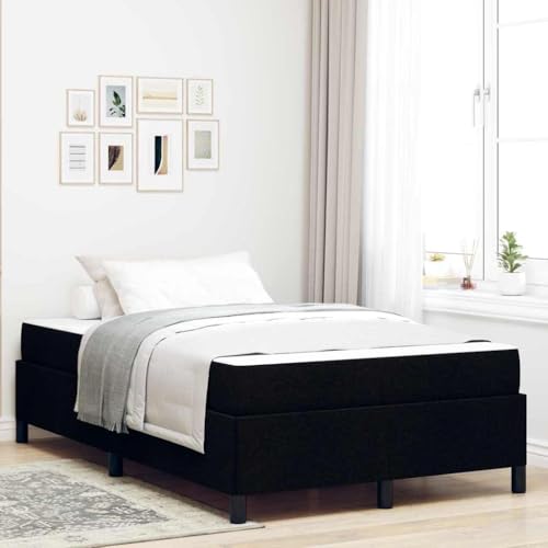 vidaXL Boxspringbett Schwarz und Schwarz 120 x 200 cm vidaXL Boxspringbett Schwarz und Schwarz 120 x 200 cm von vidaXL