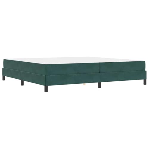 vidaXL Boxspringbett aus Samt mit Schlaflösung im Schlafzimmer, moderner Komfort und luxuriöses rechteckiges Design. von vidaXL