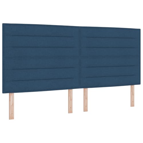 vidaXL Boxspringbett mit Matratze & LED Licht Grau 80X200 cm Stoff Modernes Design Fleckenbeständig Pflegeleicht Ideal Für Schlafzimmermöbel Topper Schaumstoff-Taschenmatratzen von vidaXL