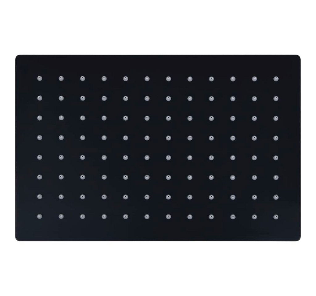 vidaXL Brausegarnitur, Regenbrause Edelstahl 30x20 cm Rechteckig Schwarz vidaXL Brausegarnitur, Regenbrause Edelstahl 30x20 cm Rechteckig Schwarz von vidaXL