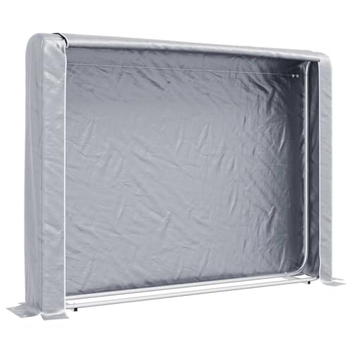 vidaXL Brennholzregal mit Regenschutz 200x25x150 cm Verzinkter Stahl, Kaminholzregal, Brennholzregal Außen, Kaminholzständer, Feuerholzregal vidaXL Brennholzregal mit Regenschutz 200x25x150 cm Verzinkter Stahl, Kaminholzregal, Brennholzregal Außen, Kaminholzständer, Feuerholzregal von vidaXL