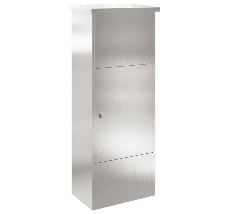 vidaXL Briefkasten Briefkasten Postkasten Zustellkasten Box Schwarz 44,5 x 29 x 110,5 cm von vidaXL