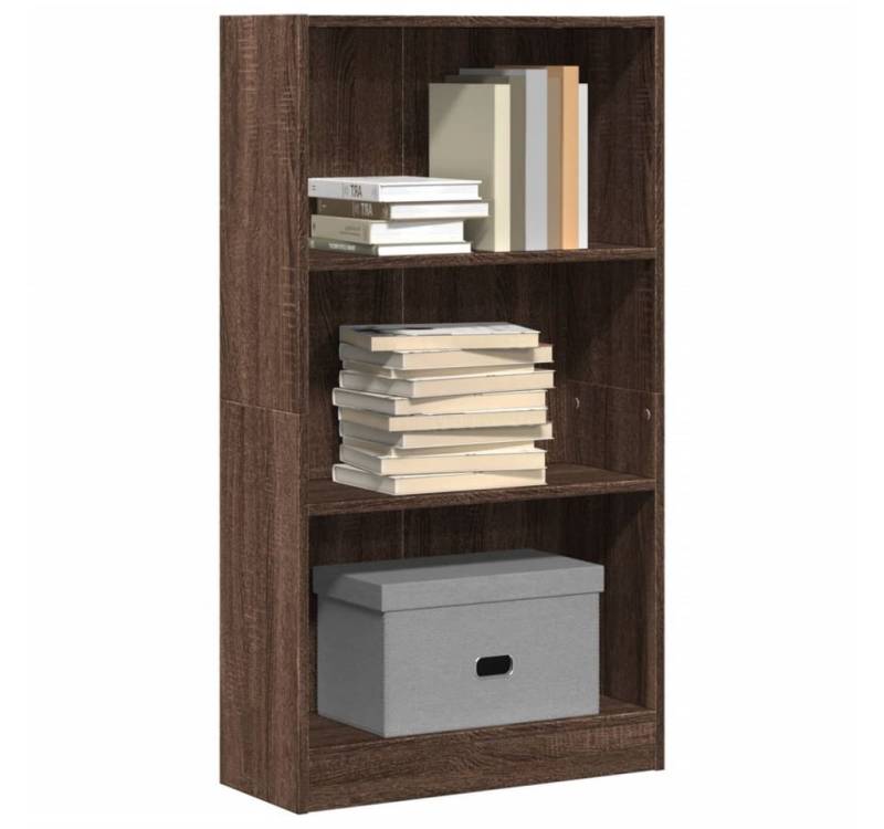vidaXL Bücherregal, Bücherregal Braun Eichen-Optik 60x24x109 cm Holzwerkstoff von vidaXL
