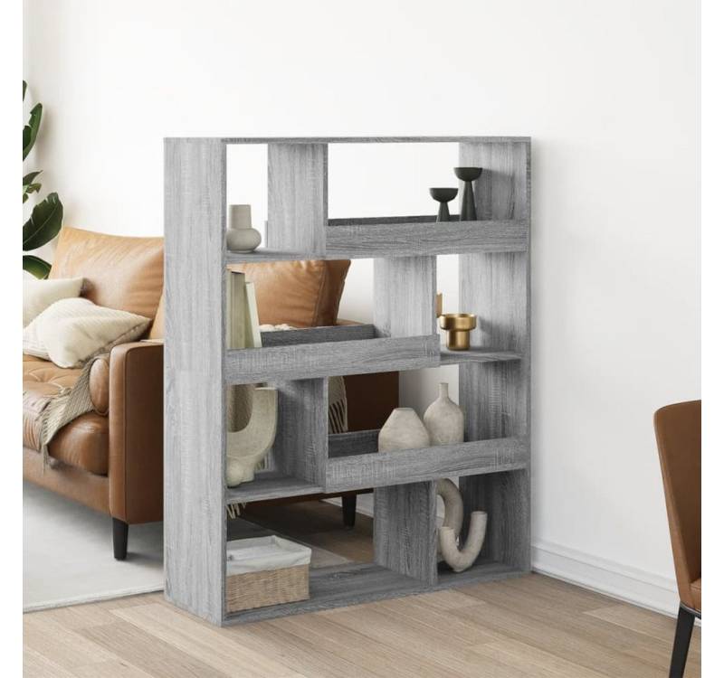 vidaXL Bücherregal, Bücherregal Grau Sonoma 100x33x125,5 cm Holzwerkstoff von vidaXL