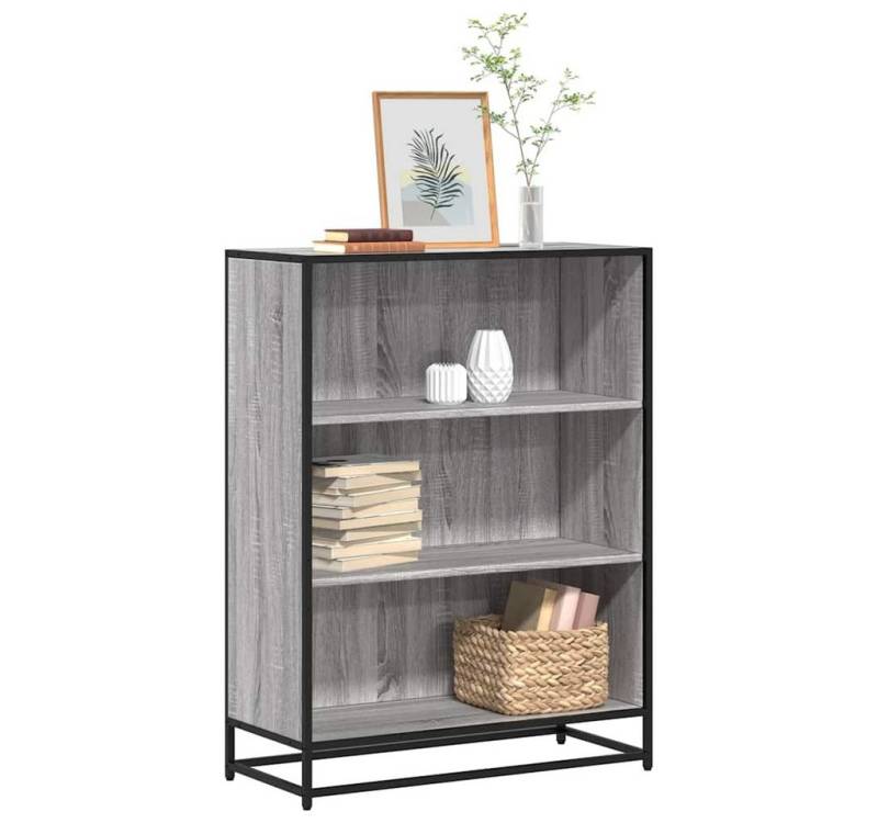 vidaXL Bücherregal, Bücherregal Grau Sonoma 80,5x35x107,5 cm Holzwerkstoff von vidaXL