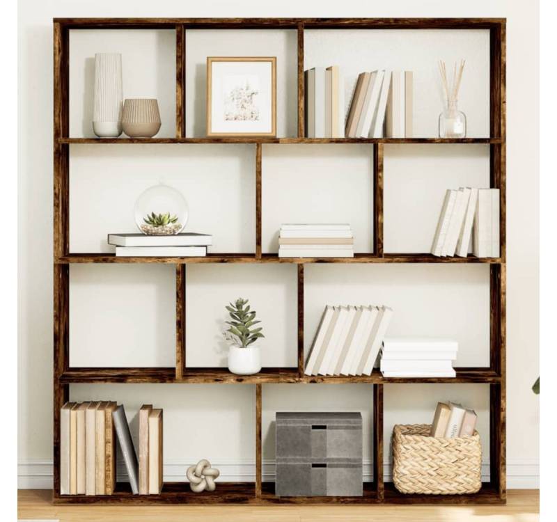vidaXL Bücherregal, Bücherregal Räuchereiche 132x29x141,5 cm Holzwerkstoff vidaXL Bücherregal, Bücherregal Räuchereiche 132x29x141,5 cm Holzwerkstoff von vidaXL