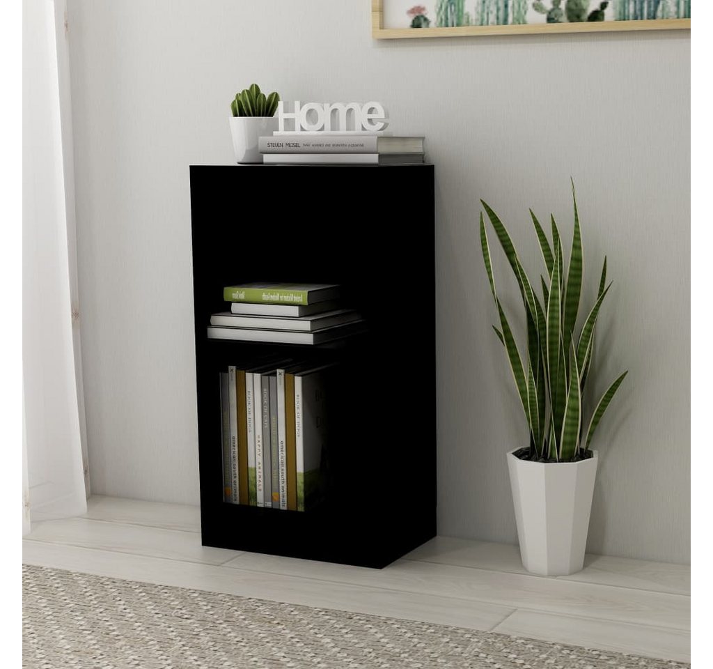 vidaXL Bücherregal, Bücherregal Schwarz 40x24x75 cm Holzwerkstoff vidaXL Bücherregal, Bücherregal Schwarz 40x24x75 cm Holzwerkstoff von vidaXL
